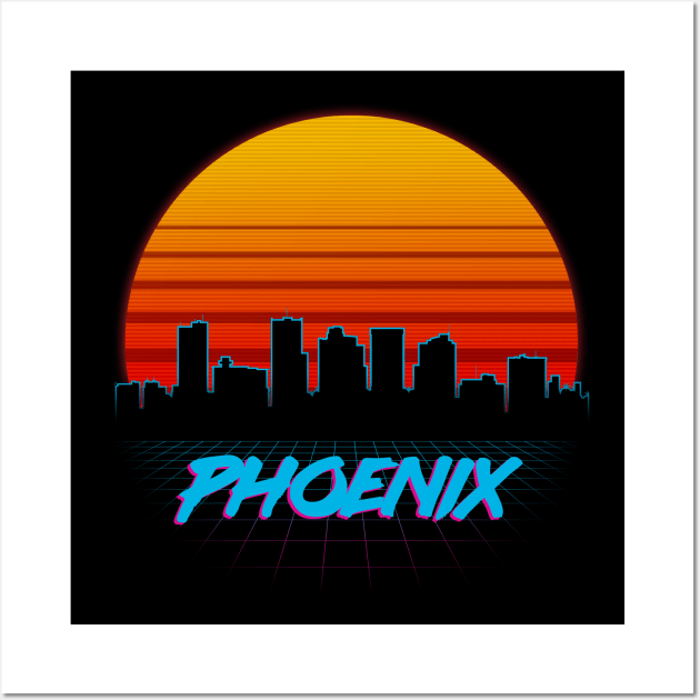 Retro Phoenix Wall Art by batfan